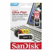 Pendrive SanDisk Ultra Flair SDCZ73-064G-G46 (64GB; USB 3.0; kolor srebrny)-929455