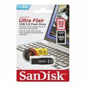 Pendrive SanDisk Ultra Flair SDCZ73-032G-G46 (32GB; USB 3.0; kolor srebrny)-929454