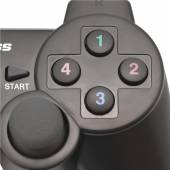 Gamepad bezprzewodowy VAKOSS GP-3925BK (PC, PS3; kolor czarny)-987730