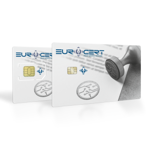 Pieczęć Elektroniczna EUROCERT karta chip, czytnik USB